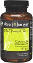 Desert Harvest Kalcijev karbonat 250 mg + vitamin D3 100 i.e. dodatek z Aloe Vero za absorpcijo 90 kapsul