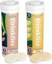 Drinkliti Ginger-Lime Hydration & Lemon Immune Support (2) Tube Combo Pack 