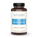 The Wellness Company Digestive Comfort - Bloat & Gas Relief, Anti-Heart Burn, IBS, Fast Act, Gut Health - 5 Enzymes, Peppermint & Ginger Root 