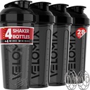 VELOMIX - 4 PAKIRANJE - 28 oz Stresalnik Protein Mixes - 4x Wire Whisk 