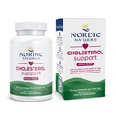 Nordic Naturals Holesterol Support, Lemon - 60 Soft Gels - 975 Omega-3 + Red Yeast Rice & CoQ10 - Normalni holesterol, Antioksidant Support - EPA & DHA - Non-GMO - 20 Servings