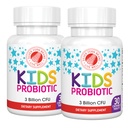 Silver Fern Brand Otroci Ultimate Probiotic - 2 steklenice - 30 Žvečljive tablete vsak - Sladkor & Gluten brezplačno - Otroški prehranski dodatek - DNK & Preverjena obstojnost - Prebavna in Imunska podpora