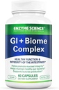 Enzyme Science GI + Biome Complex, Prebiotiki za zdravje in črevesno ravnovesje, 60 kapsul (30 strežnice)