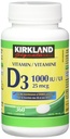 Kirkland podpis Vitamin D3 1000 i.e., 360 tablet