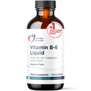 Designs for Health Vitamin B6 Liquid - 50mg B6 z magnezijevega kelata + Cinkov dodatek - Absorbs enostavno + Great Degusting Raspberry Flavor (24 Servings / 4 Fl Oz)