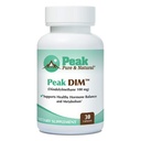 Vrh Pure & Natural Peak DIM - Podpora Zdravi Hormone & Estrogen Balance - Presnovna podpora Dodatek 