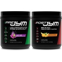 Pre JYM Grozdne sladkarije Pre Workout Powder in post JYM Active Matrix post-workout dopolnila paket, 30 Služi vsak
