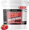 Ultimate Nutrition Muscle Juice, Hujšanje Drink Mix - Mass Gainer Workout Powder za moške in ženske - dodatek za rast mišic in imunske podpore z 55g beljakovin - Jagoda, 10.45lb
