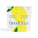 BLAGONYA Organska hidracija Elektrolitski napitek Mešanica, Certified Organic Hydration Prašek, Ne-GMO, Biopreverjeni Glifosat brez, Nizki sladkor, Limonada aroma, Brez umetnih arom, 6 Servisi