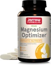 Jarrow Formulas Magnezij Optimizer - 200 tablet - podpira zdravje kosti in mišične funkcije - Vadba in vzdržljivost koristi - Vključuje Tavrin, P5P & vitamin B6 - 100 Serving