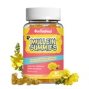 Mullein Gummies 3000MG, Sugar Free Mullein Gummies z Bromelain & Quercetin, Mullein Leaf Extract dodatki za pljuča, Vegan, 60 grof