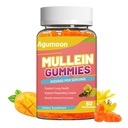 3000MG Mullein Gummies, Extra Strength Mullein Leaf Extract s Quercetin, Bromelain za Lung Detox & Imune Support, Mango Flavor, 60 Count