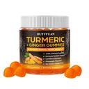 Kurkuma Gumies, Joint & Muscle Relief + Imunska podpora, naravna aroma ananasa, brez glutena GMO, 90 Gummies