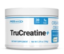 PEScience TruCreatin+ Kreatin monohidrat v prahu Plus Epicatechin, mikroniziran kreatin za ženske in moške, podpira rast mišic, moč in regeneracijo, kognicija, 30 strežnice, nearomatizirana