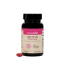 NatureWise Extra Strength Biotin 5000 mcg Softgels - Biotin za rast las Ženske in moški + Podpora za kožo in nohte - Non-GMO, ZDA Product - 150 Softgels[150-Day Supply]