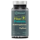 Psylium Husk (Plantago ovata) + Arabinogalactan ≥95% – 660 mg, 60 veganskih kapsul – fiber kompleks