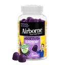 Zračna jagoda + cink & vitamin C Gumiji za odrasle, Imunska podpora Vitamin D in cink Gumiji z močnim antioksidant vitamini C D & E - 50 Gumies, Elderberry Flavor