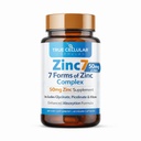 Cink7: 7-v-1 Cinkov kompleks 50mg - največja absorpcija za zaščito imunskega sistema, globoko spanje in celodnevno energijo 