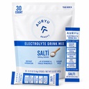 Salti Elektrolitski napitek v prahu brez arome, 30 palčk, 1000mg natrij, B vitamini in sledovi mineralov, nič sladkorja, Keto & Vegan prijazno hidracija, 7.4oz
