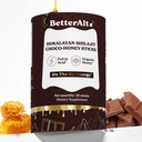 Boljši Alt Čokolada Shilajit Medeni palčki 75% Fulvična kislina & 85+ Trace Minerali Čokolada Infundirani Surovi Med Himalajski Šilajit Energija Booster 30 Sticks Natural Stamina & Endurance Support