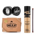 NARAVNI SHILAJIT Resin - 20 Gram Shilajit dodatek s fulvično kislino in sledljivimi minerali - Shilajit Medene palice 30 Število