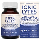 Ionic LytesTM Elektrolitski mineralni kompleks z jonsko morsko soljo, Fulvic & Humic Acid - podpira hidracijo, elektrolitsko in mineralno ravnovesje in delovanje mišic (60 kapsul) - brez soje, brez glutena, cGMP
