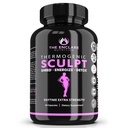 Termogenik Fat Burner, Appetite Supress, hujšanje dodatek za ženske in moške, Presnova, energija, fokus, možgani, kofein tablete s krom, izvleček zelenega čaja, L Theanine, Sculpt 60 Kapsule