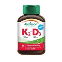 Jamieson Vitamin K2 + D3, 120mcg/1000IU, 30 kapsul