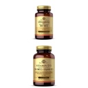 Solgar Vitamin K2 (MK-7) 100mcg, 50 Zelenjavne kapsule - podpira zdravje kosti Vitamin D3 (Cholekalciferol) 250 MCG (10. 000 i.e.), 120 Softgels - Podpora imunskega sistema