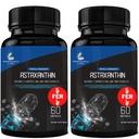 Raziskovalni laboratoriji Trojna moč Naravni astaksantin 12mg Mehkužci + Extra steklenica organsko kokosovo olje za izboljšano absorpcijo Močni antioksidanti Podpira Eye Joint & Heart Health 120 Skupaj Mehčalci