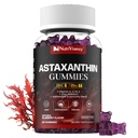 Astaksantin Gumies, 12mg na Gummy 24mg Max, Astaksantin dopolnila z vitaminom A/C/D/E, Resveratrol, 14-IN-1 Antioksidanti Mešanica za ženske moške, kožo, oči, imunske podpore, sladkor brez, Vegan, 60 Ct