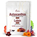 14-v-1 Astaksantin 12mg & Lutein 40mg z Zeaksantin dopolnila, 12 Mesec oskrbe, svež vir mikroalg, Podpira oči, kožo, antioksidant, Skupni, Circulatory Health, Non-GMO, Gluten Free, 2 Bag