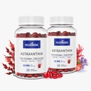 Astaksantin 12mg dopolnila, 120 Softgel, Max Jakost Astaksantin Antioksidant dopolnila, Sveže mikroalge, 4 Mesec dobave, 2 steklenice