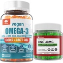 Veganska Omega 3 Gumiji + brez sladkorja Cink Gumiji