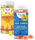 Otroci Omega 3 DHA & Multivitaminski Gumiji z železom - Podpora za odraščajoče otroke