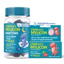 MYLICON Tummy Relief za otroke Bundle, dnevne tablete Tummy Relief + nočne Gumije z melatoninom