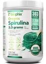 Biophix Organic Spirulina Prašek, 2.2 Lbs 100% Pure Spirulina Blue Green Algae Prašek, Vegan, Ne-GSO, Neobsevano, USDA Certified, Najboljši protein Superfood