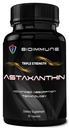 BioImmune Triple Jakost AstaQuilTM Astaksantin 12mg Izboljšana absorpcija, 60 Softgels w/Organic Coconut Oil. Močen antioksidant za oči, skupno in zdravje srca.