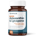 Astaksantin 24 mg z dodatkom likopena 50 mg, 100 vegetarijanskih kapsul, brez glutena