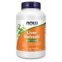 NOW Foods Supplements, Jetrna osvežitev TM z mlekom Thistle Extract in edinstveno Herb Enzyme mešanica, 180 Veg kapsule