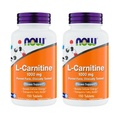NOW Foods Supplements, L-karnitine 1.000 mg, Purest Form, Carnipure, Aminokislina, Fitness Support*, 150 tablet (Pack of 2)