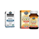 Vrt življenja Dr. Oblikovani probiotiki Platinum Series Obnovi 200 milijard in vitamin D, Vitamin Code Surovi D3, Vitamin D 5000 IU, Surovo Cela hrana Vitamin D