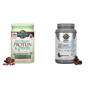 Vrt življenja, Prašek Beljakovine Zelena Čokolada Organic, 22 Ounce & Organic Vegan Sport Protein Powder, Čokolada - Probiotiki, BCAA, 30g