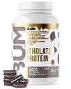 SUROVI Whey izolat beljakovin v prahu, Piškotki in krema (CBUM Itolate Protein) - Športna prehrana v prahu za rast in regeneracijo mišic - nizko maščobo, nizko ogljikovih hidratov- 25 Servisi