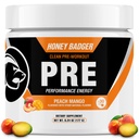 Medeni jazbec Pre Workout Powder, Keto Vegan Preworkout za moške in ženske, Beta Alanine & kofein, Sugar Free Natural Energy Supplement, Peach Mango, 30 Servings