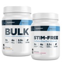 Prozorni laboratoriji Bulk Pre-World Powder (30 strežnikov, Peach Mango) & Stim-free Pre-World Powder (30 strežnikov, jagodna limonada)