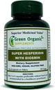 Green Organic Supplements Hesperidin, Diosmin, Narangin, Edinstvena Formula (Ročna, Ne-GMO, Vegan, & Gluten Free) (Enotna)