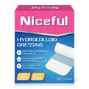 20 Count Hydrocololoid Bandages 2" x 2", Rane obleko majhen Hydrocololoid Gel Bandages za rane, Rane zdravljenje posteljo boleče bandage