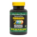 Nature Plus Commando 2000- 60 tablete - antioksidant zaščita - podpira možgane, cirkulatorna funkcija in imunski sistem - vegetarijanski, Gluten prost - 30 sluge