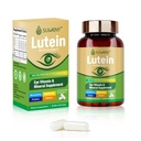 Lutein Eye Vitamini Dopolnilo za odrasle - 90 Kapsule, Podpira zdravje oči z Zeaksantin, cink, Vitamini C & E, Vegan Formula za zaščito modre svetlobe in Makularna podpora (1)